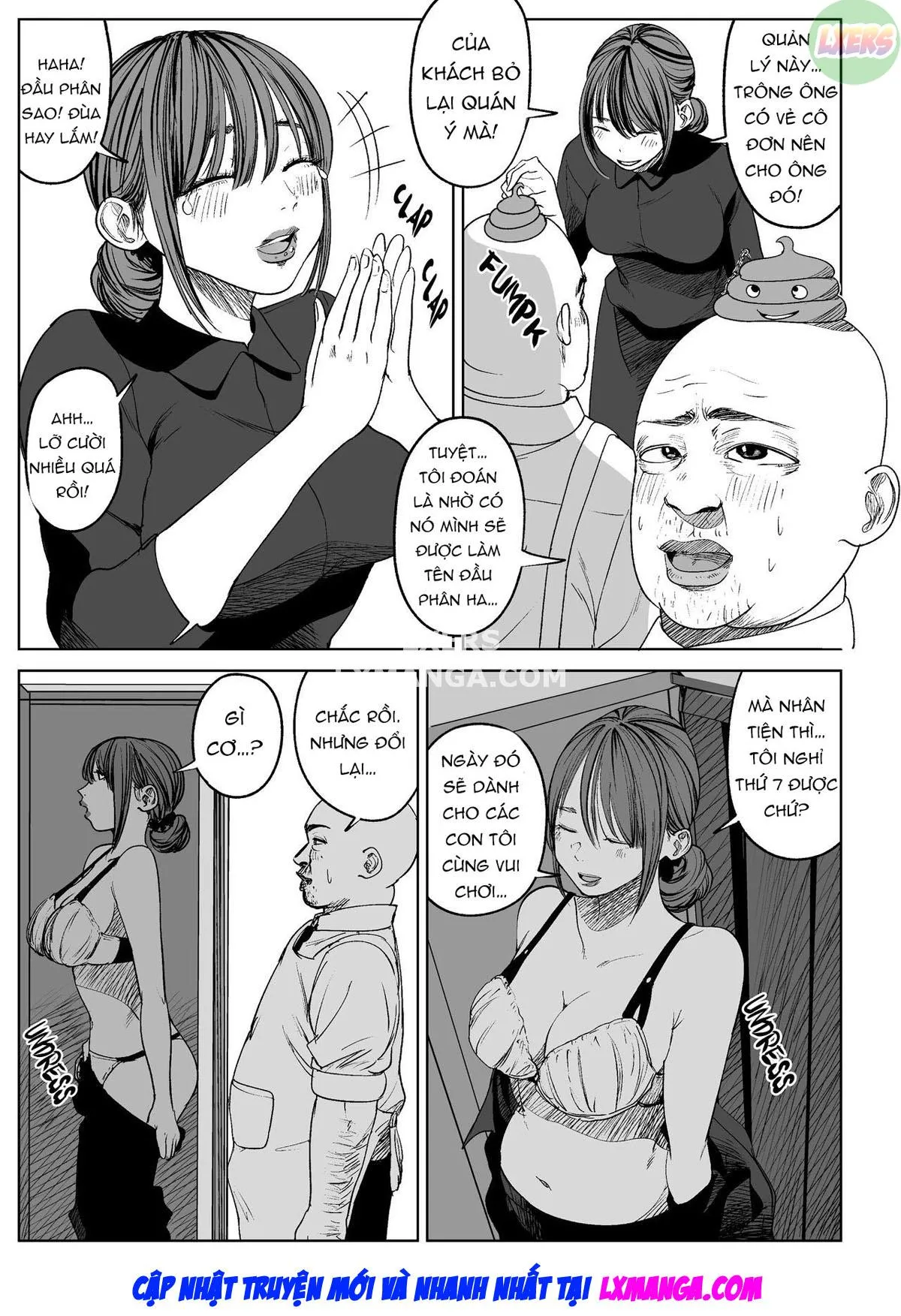 HentaiVN.net - Ảnh 8 - Kyou, Tenchou Ni Netoraremashita. [Today, I Cheated With The Manager] - Oneshot