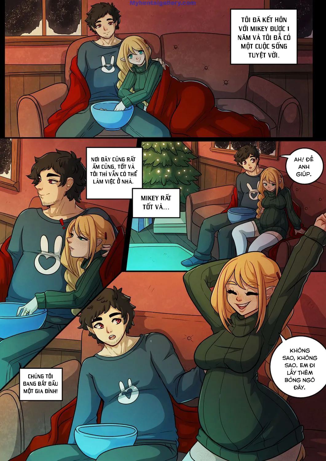 HentaiVN.net - Ảnh 5 - Another Holly Holiday - Oneshot