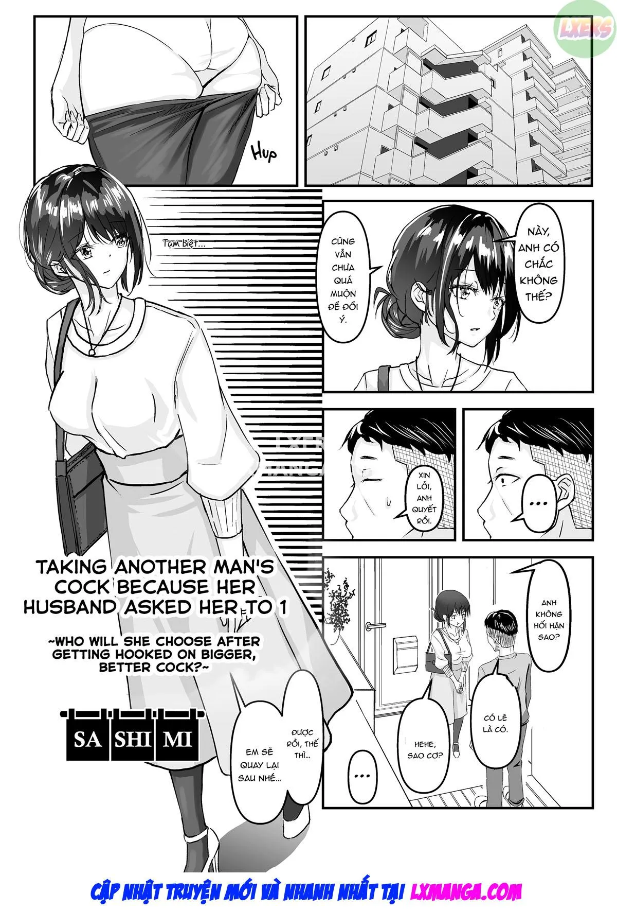HentaiVN.net - Ảnh 5 - Otto No Tanomi De Taninbou O Ukeireta Tsuma ~Otto Ijou No Kaikan O Oshiekomareta Karada Wa Dare O Aisu~ - Oneshot