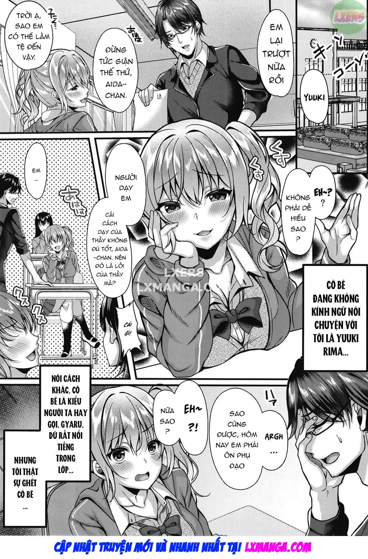 HentaiVN.net - Ảnh 5 - Pakopako Saimin JK [~Namaiki Gal No Houkago Seijijou~] - Chap 1