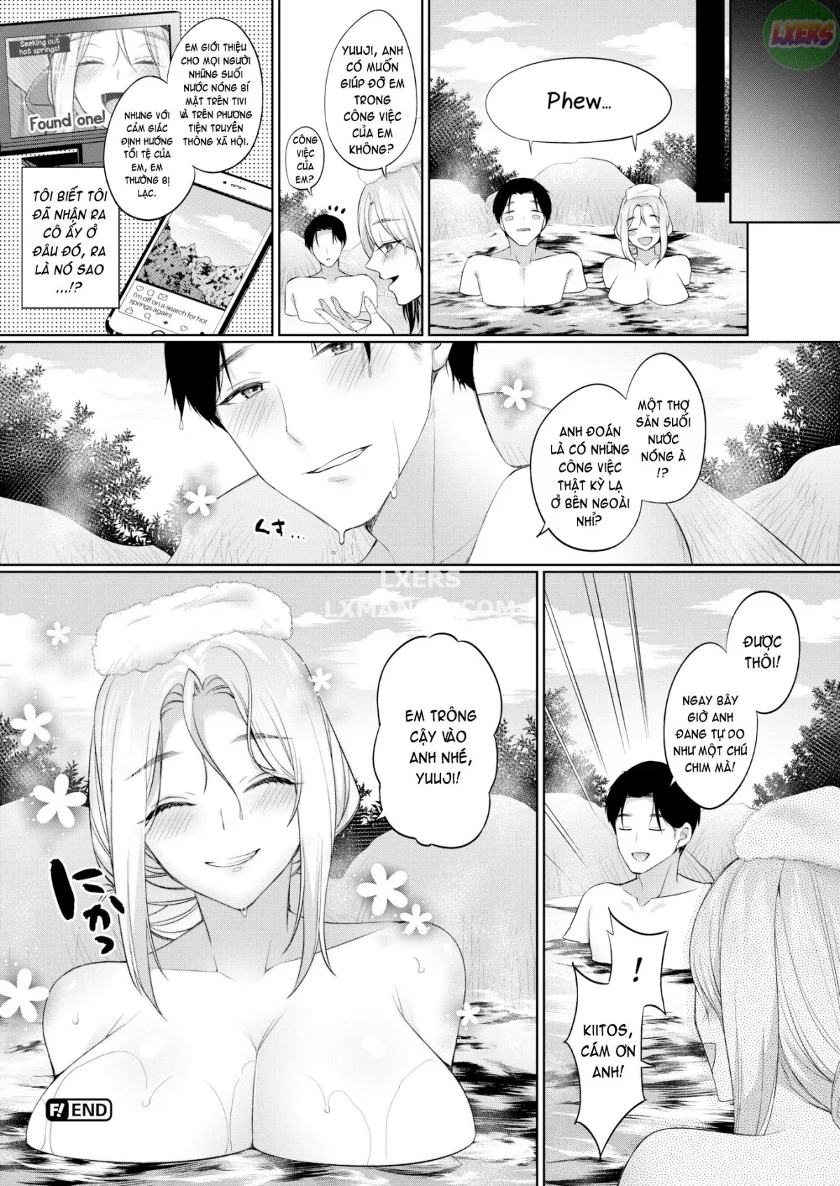 HentaiVN.net - Ảnh 19 - Thợ săn suối nước nóng bí mật - Oneshot