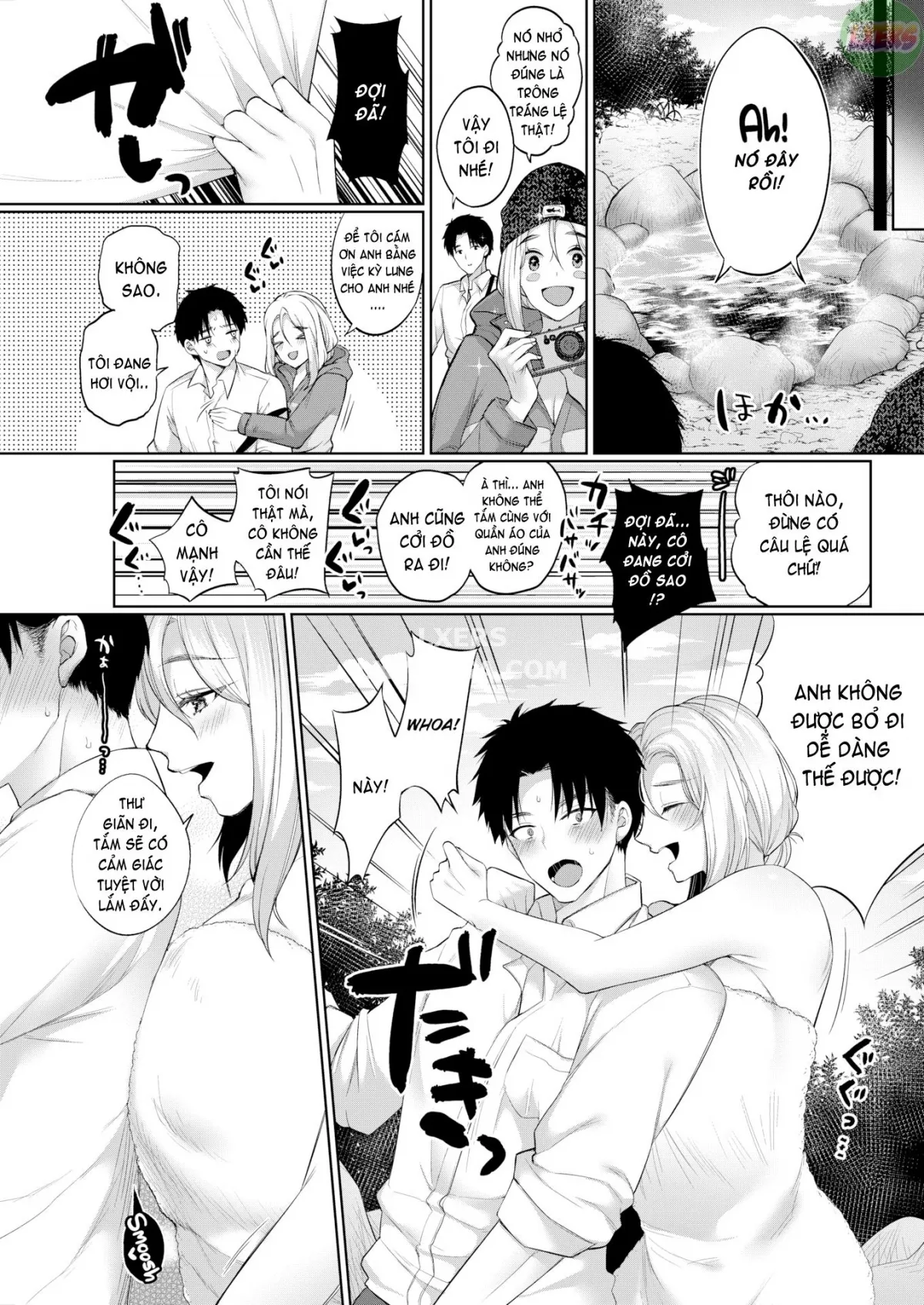 HentaiVN.net - Ảnh 3 - Thợ săn suối nước nóng bí mật - Oneshot