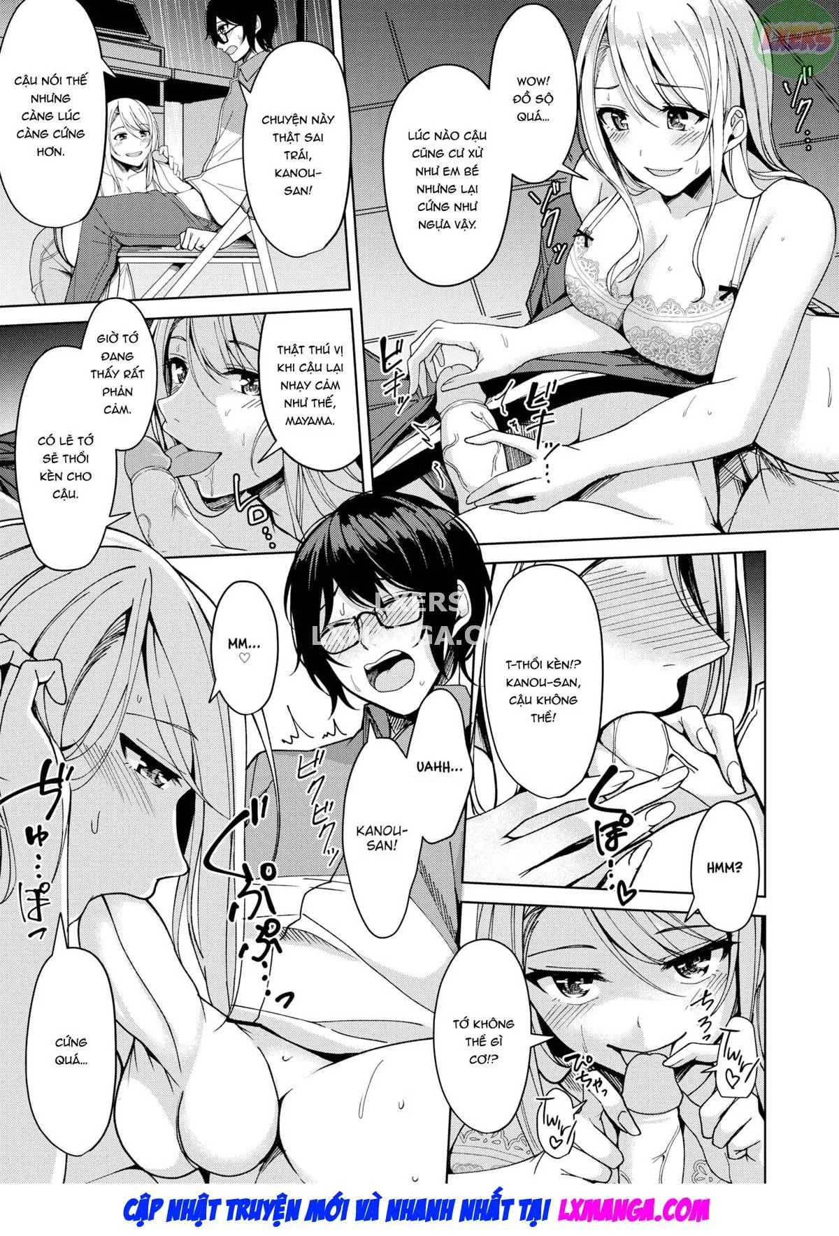 HentaiVN.net - Ảnh 10 - Mưa bên ngoài ❤ Ướt bên trong - Oneshot