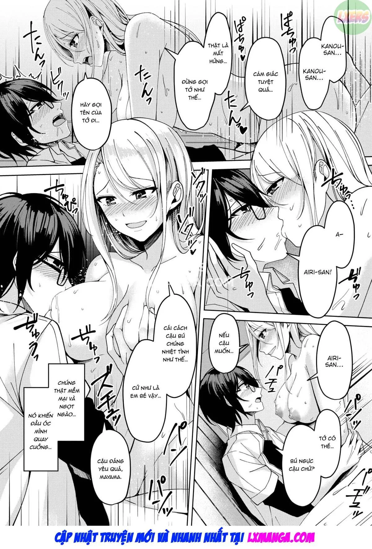 HentaiVN.net - Ảnh 17 - Mưa bên ngoài ❤ Ướt bên trong - Oneshot