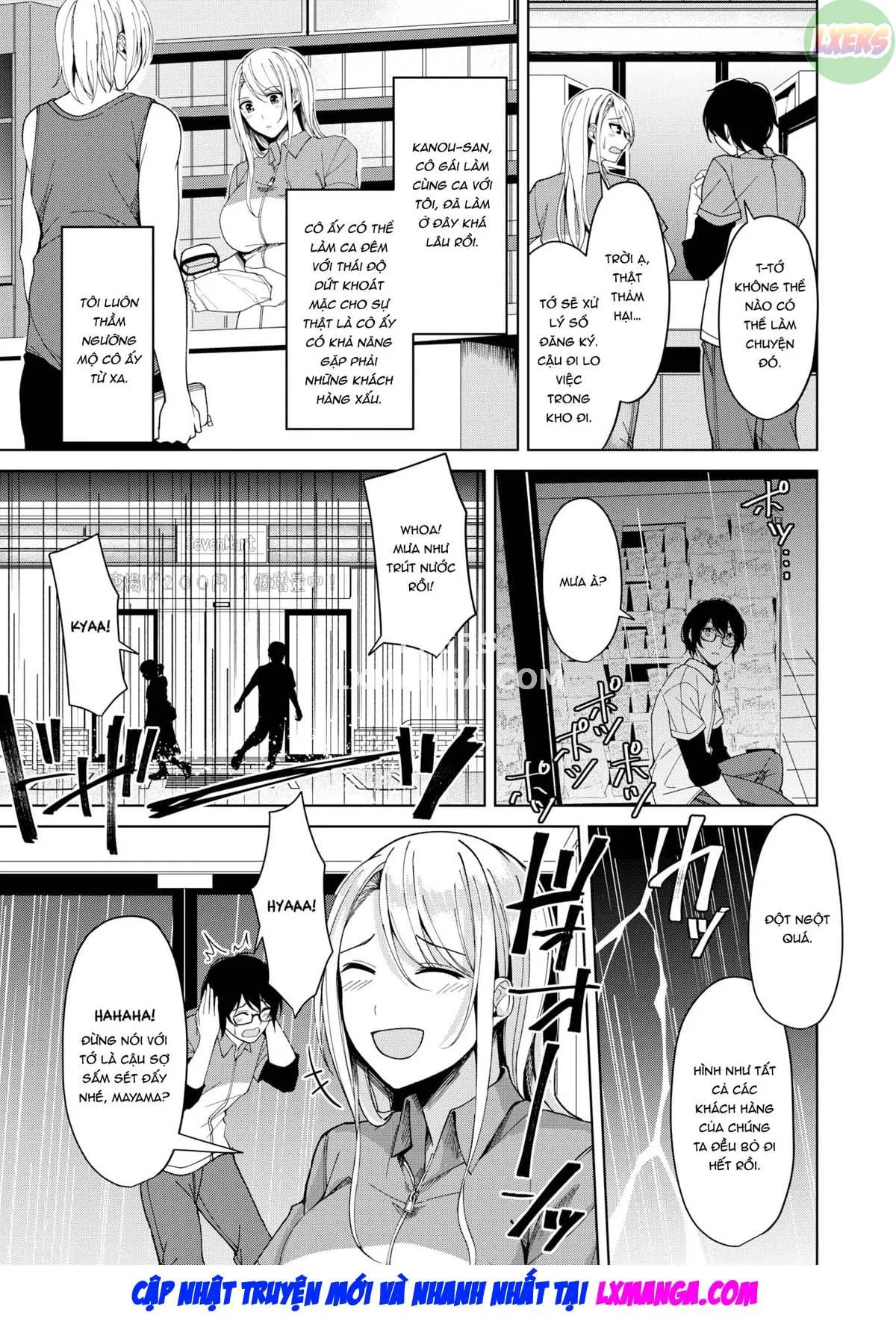 HentaiVN.net - Ảnh 6 - Mưa bên ngoài ❤ Ướt bên trong - Oneshot