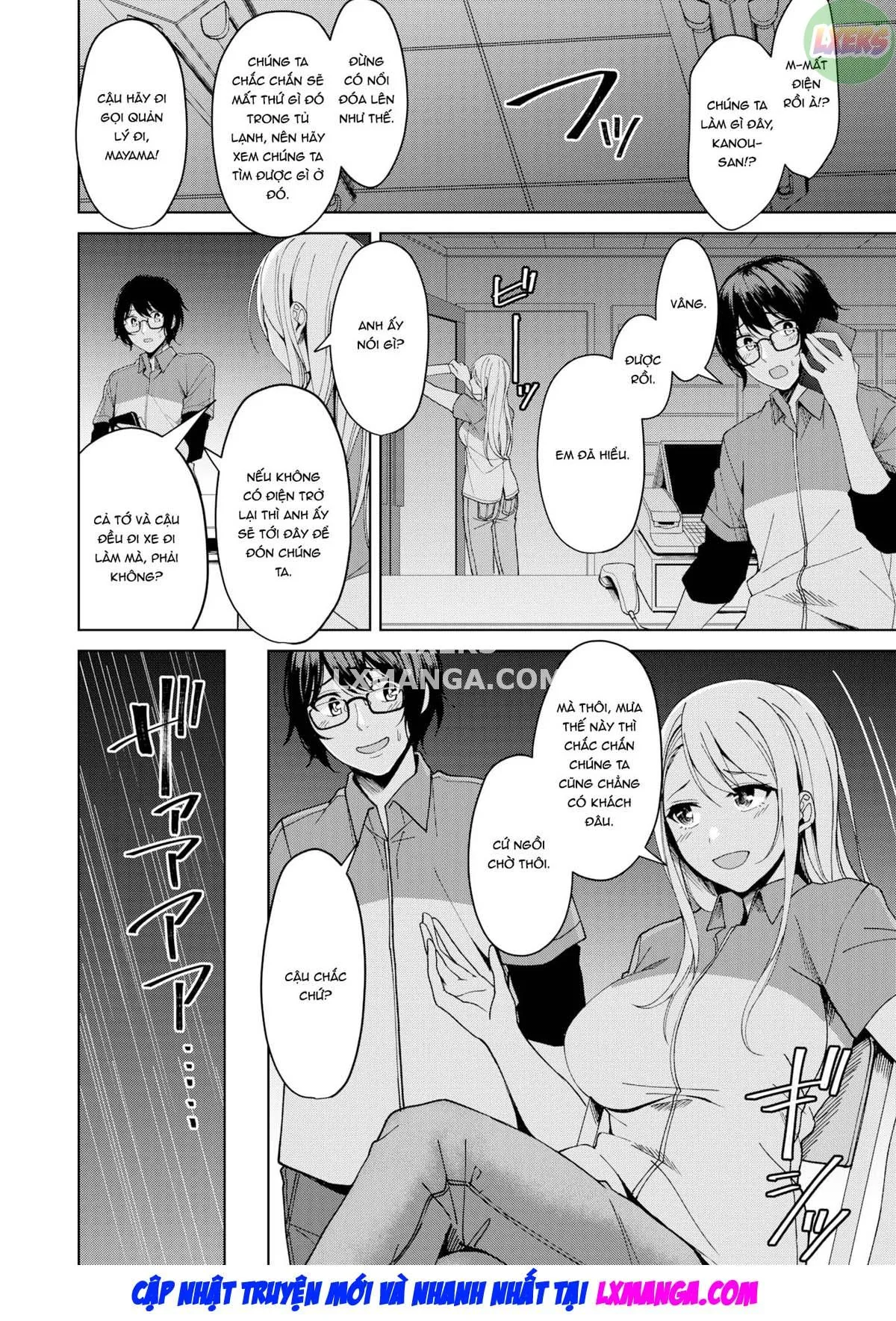 HentaiVN.net - Ảnh 7 - Mưa bên ngoài ❤ Ướt bên trong - Oneshot