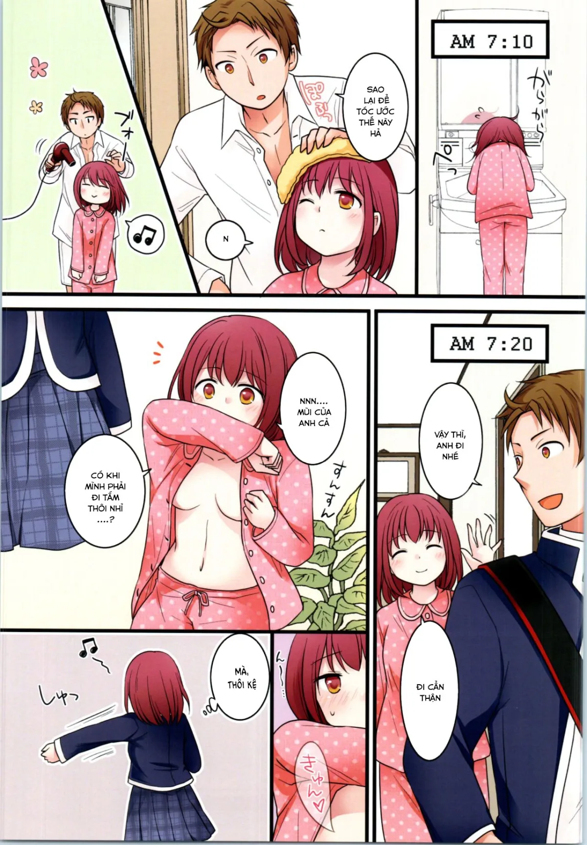 HentaiVN.net - Ảnh 13 - TS Shite Onitatchi no Seiyokushori Kakari ni natta tachi no toaru Ichinichi [TSして兄達の性欲処理係になった僕のとある一日] - Oneshot