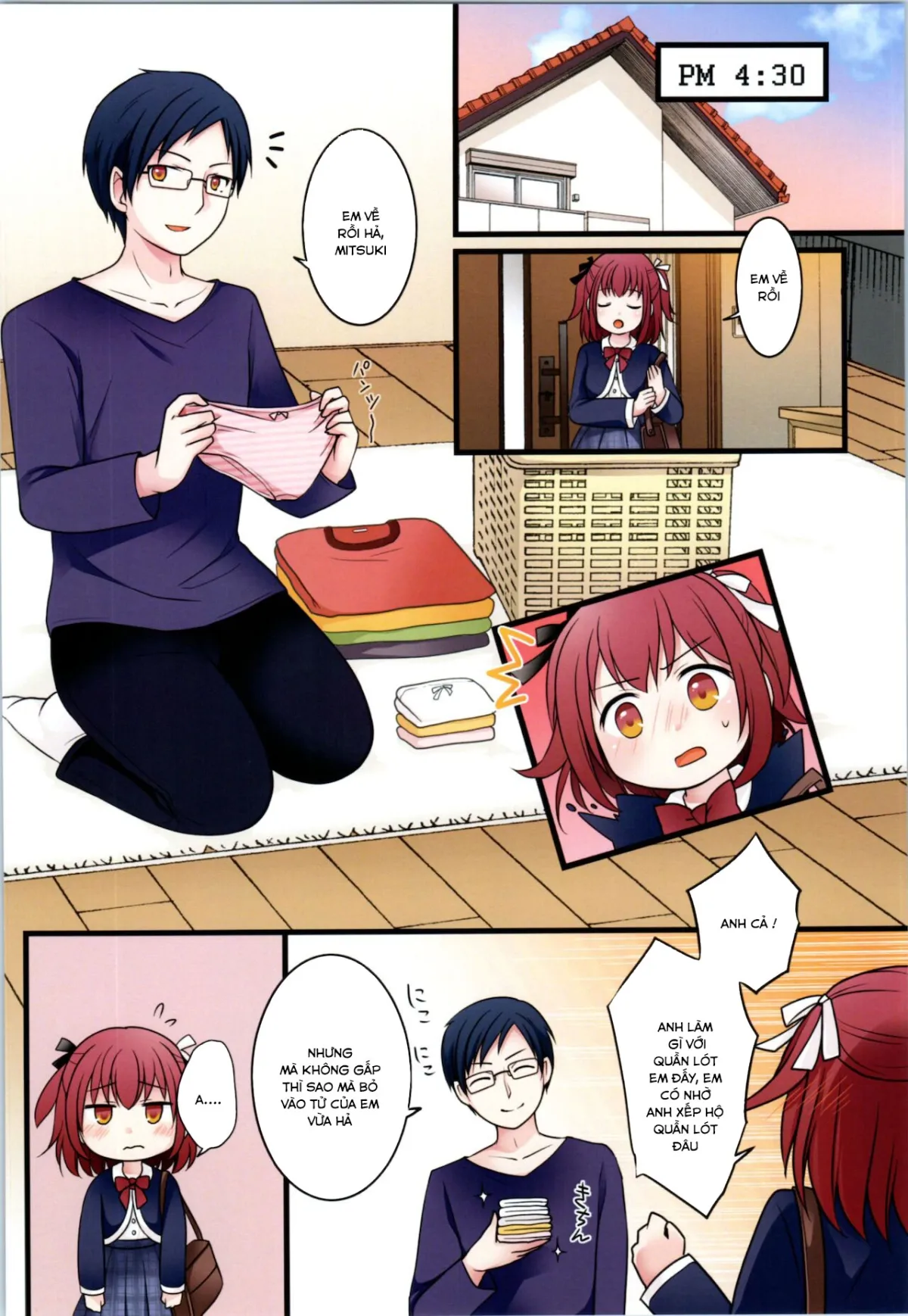 HentaiVN.net - Ảnh 22 - TS Shite Onitatchi no Seiyokushori Kakari ni natta tachi no toaru Ichinichi [TSして兄達の性欲処理係になった僕のとある一日] - Oneshot
