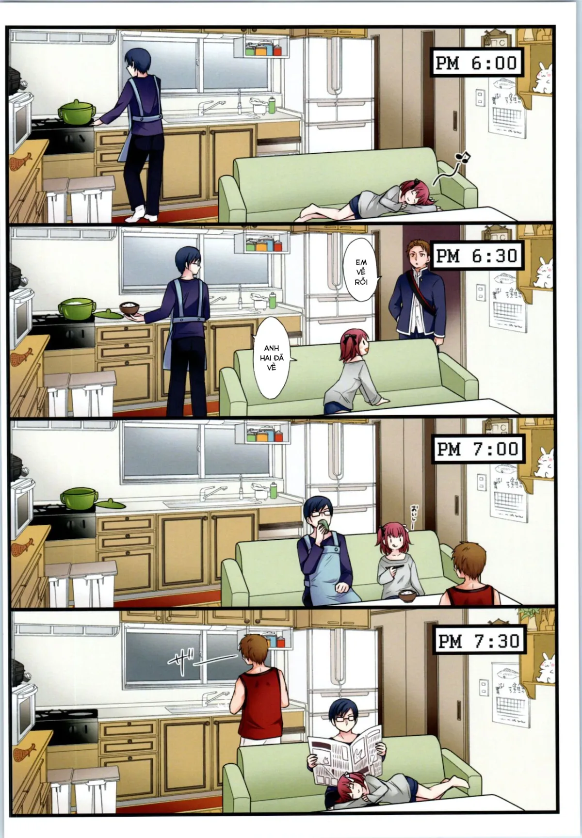 HentaiVN.net - Ảnh 26 - TS Shite Onitatchi no Seiyokushori Kakari ni natta tachi no toaru Ichinichi [TSして兄達の性欲処理係になった僕のとある一日] - Oneshot