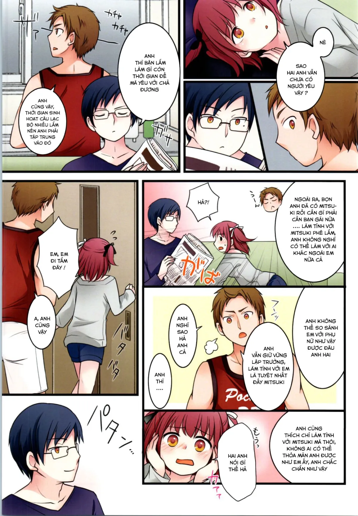 HentaiVN.net - Ảnh 27 - TS Shite Onitatchi no Seiyokushori Kakari ni natta tachi no toaru Ichinichi [TSして兄達の性欲処理係になった僕のとある一日] - Oneshot