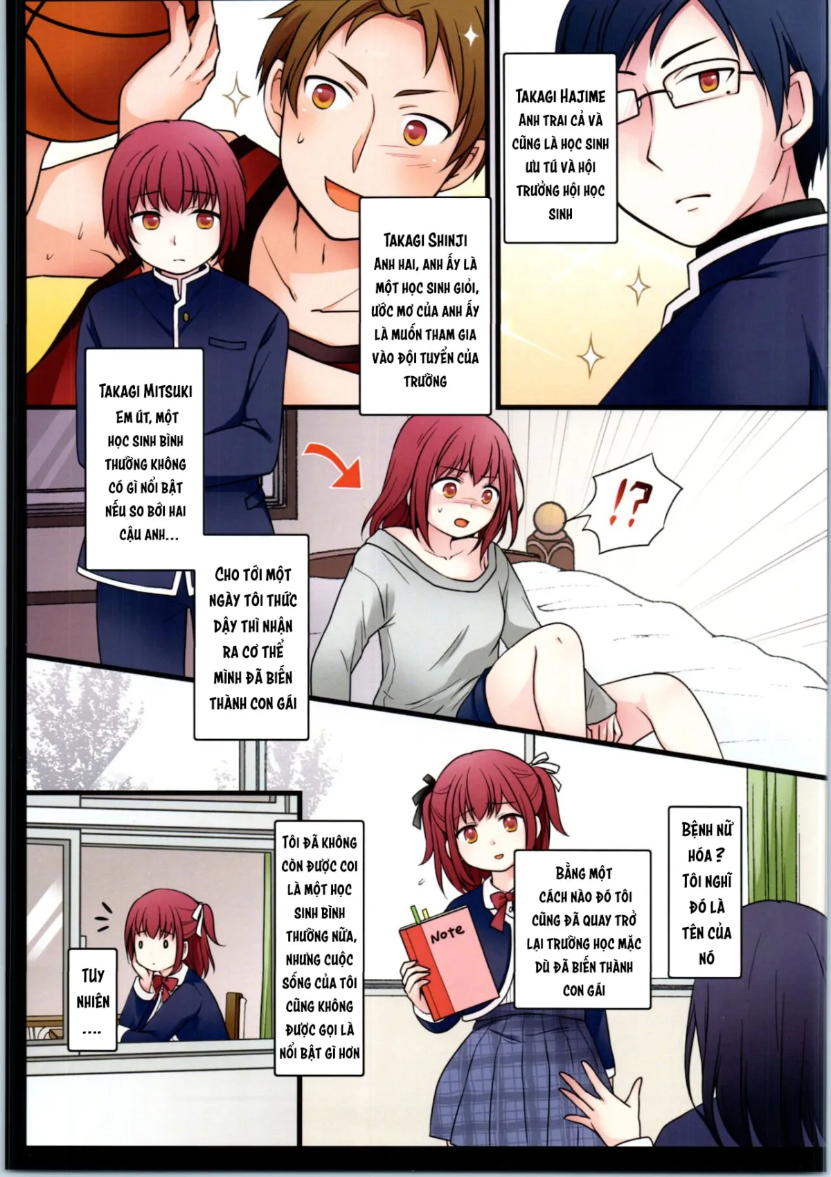 HentaiVN.net - Ảnh 3 - TS Shite Onitatchi no Seiyokushori Kakari ni natta tachi no toaru Ichinichi [TSして兄達の性欲処理係になった僕のとある一日] - Oneshot