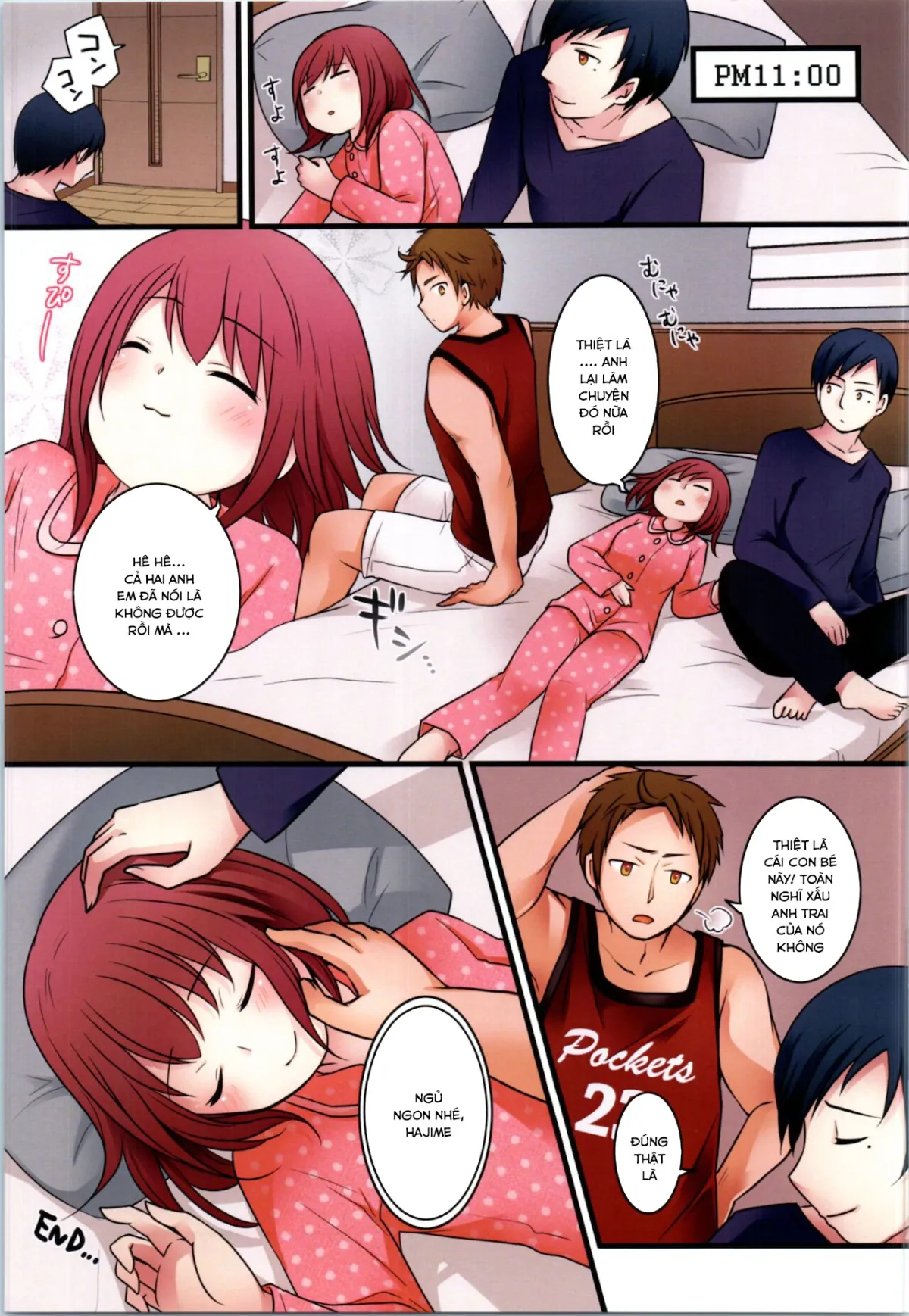 HentaiVN.net - Ảnh 37 - TS Shite Onitatchi no Seiyokushori Kakari ni natta tachi no toaru Ichinichi [TSして兄達の性欲処理係になった僕のとある一日] - Oneshot