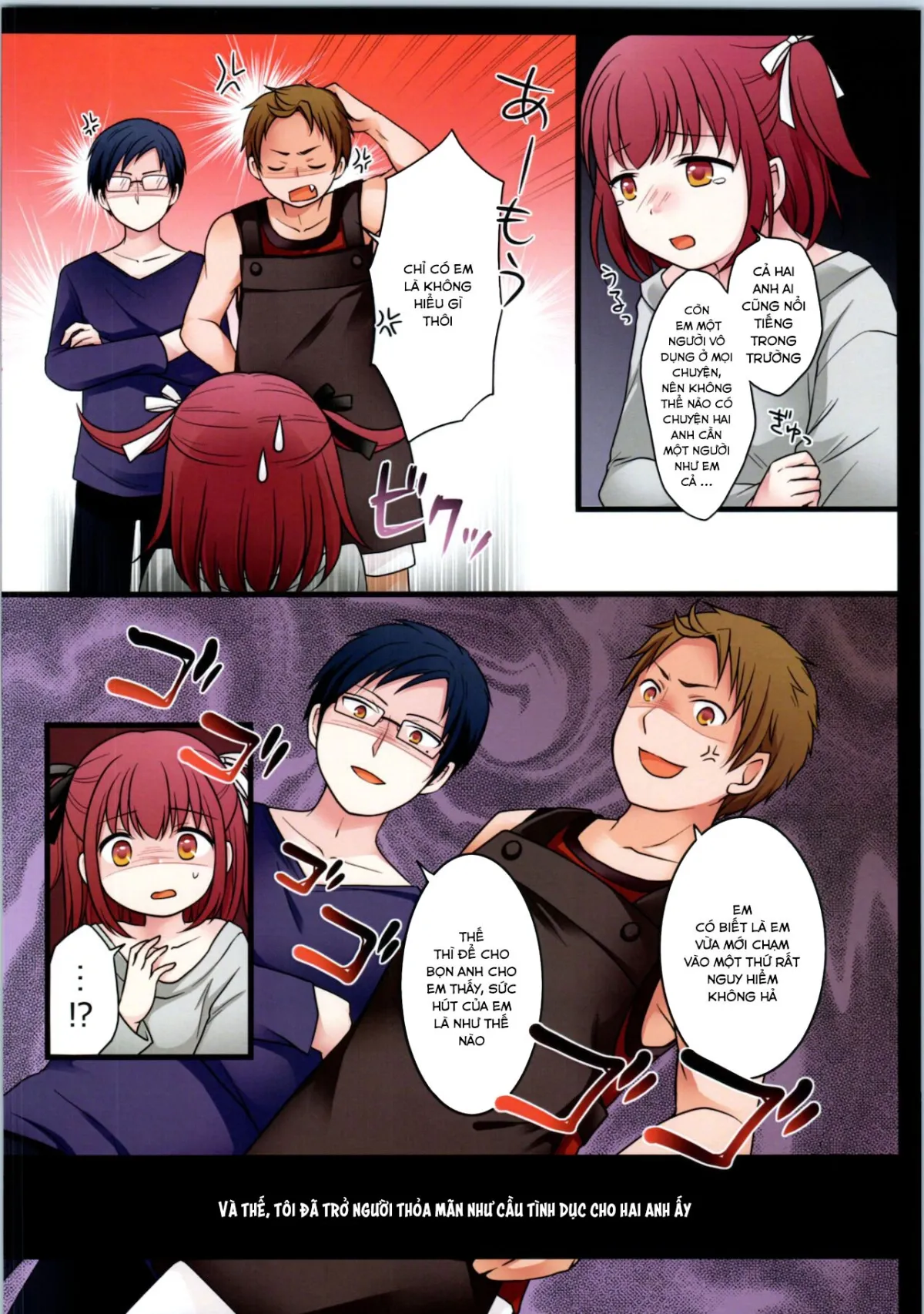 HentaiVN.net - Ảnh 6 - TS Shite Onitatchi no Seiyokushori Kakari ni natta tachi no toaru Ichinichi [TSして兄達の性欲処理係になった僕のとある一日] - Oneshot