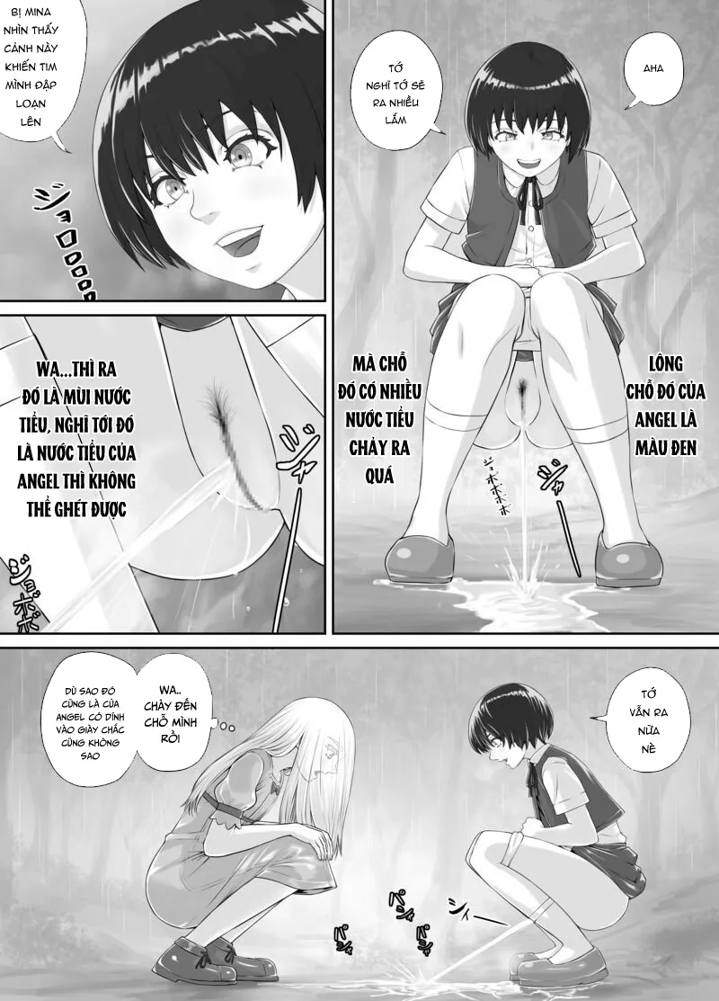 HentaiVN.net - Ảnh 20 - Yuri Osshiko Manga [百合おしっこ漫画] - Oneshot