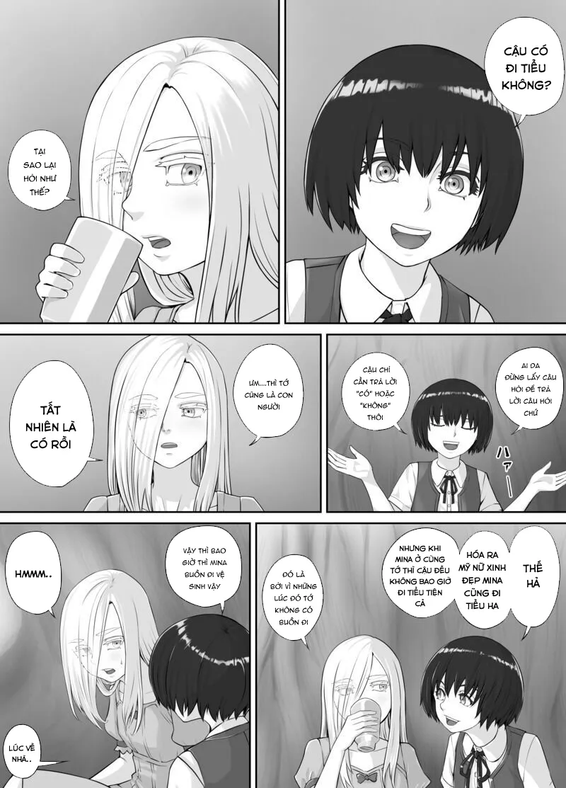 HentaiVN.net - Ảnh 3 - Yuri Osshiko Manga [百合おしっこ漫画] - Oneshot