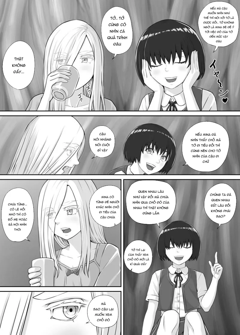 HentaiVN.net - Ảnh 6 - Yuri Osshiko Manga [百合おしっこ漫画] - Oneshot