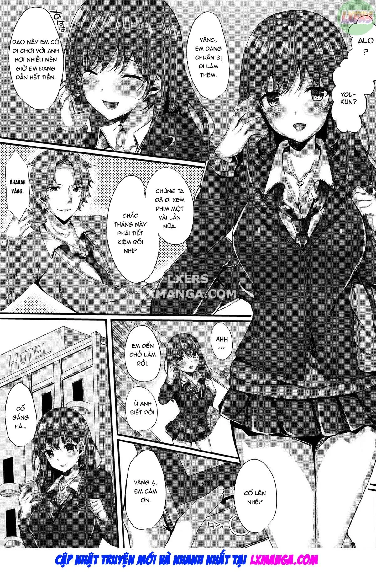 HentaiVN.net - Ảnh 5 - Student Delivery - Takatou Yuri's Personal NTR Experience [Oshiego Delivery Takatou Yuri (1X) No NTR Deli-Jou Taiken] - Oneshot