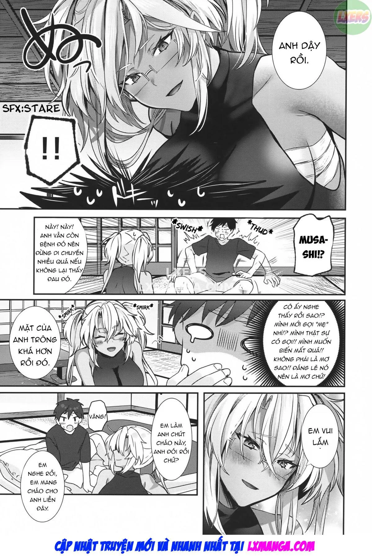 HentaiVN.net - Ảnh 17 - Musashi-San No Yoru Jijou Anata No Ai Kagi Hen - Oneshot