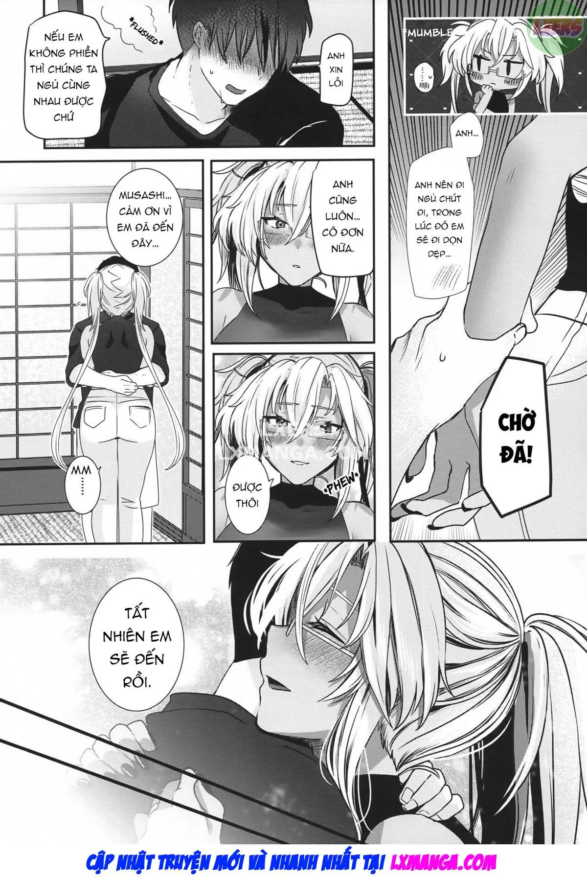 HentaiVN.net - Ảnh 24 - Musashi-San No Yoru Jijou Anata No Ai Kagi Hen - Oneshot