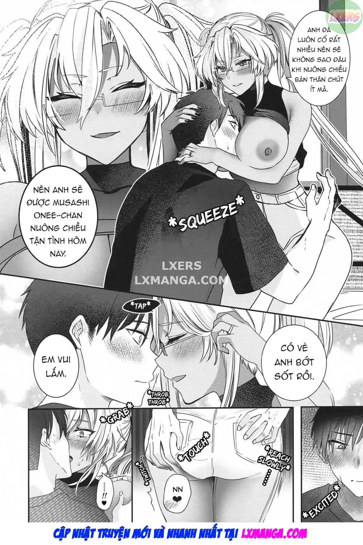 HentaiVN.net - Ảnh 28 - Musashi-San No Yoru Jijou Anata No Ai Kagi Hen - Oneshot