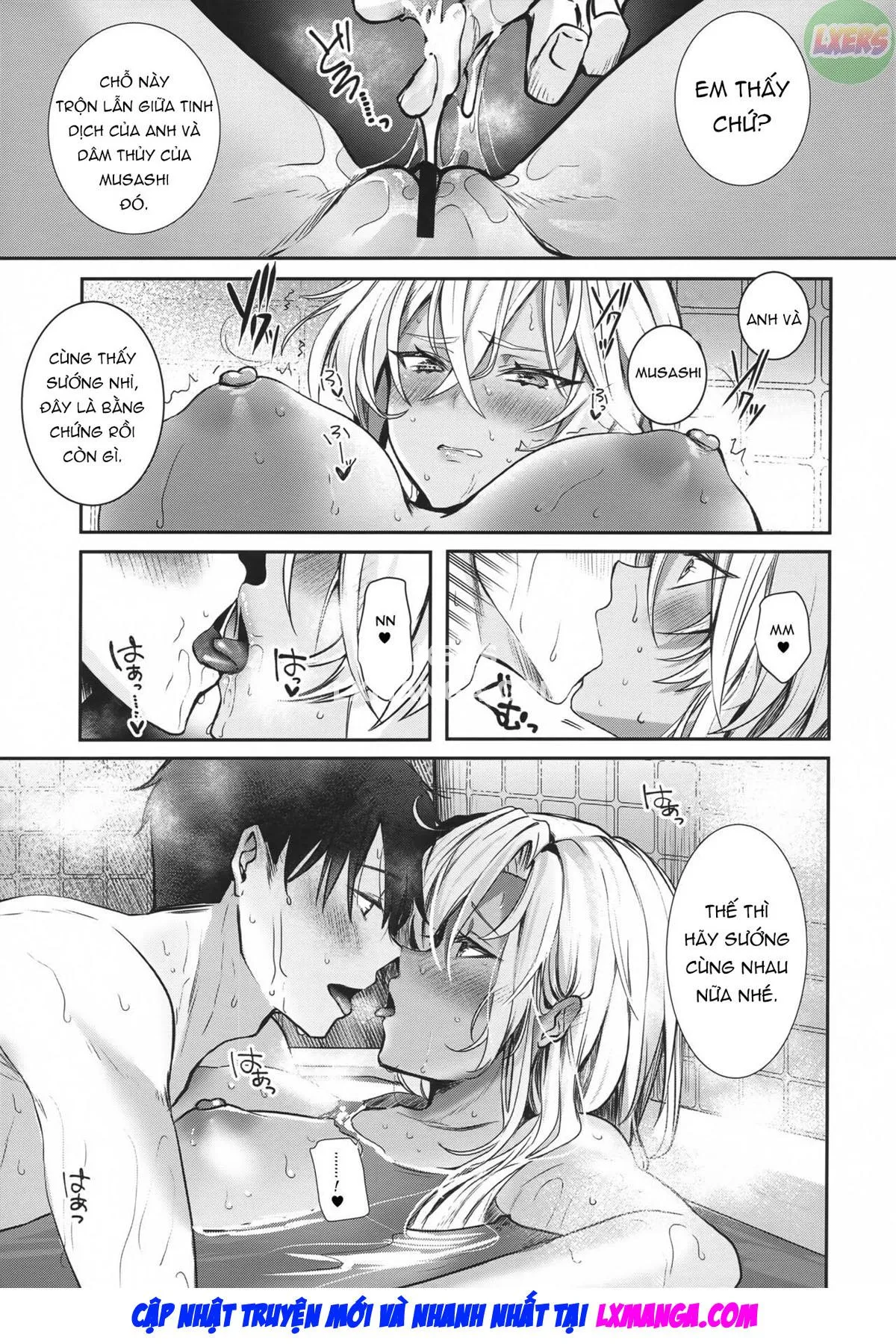 HentaiVN.net - Ảnh 59 - Musashi-San No Yoru Jijou Anata No Ai Kagi Hen - Oneshot