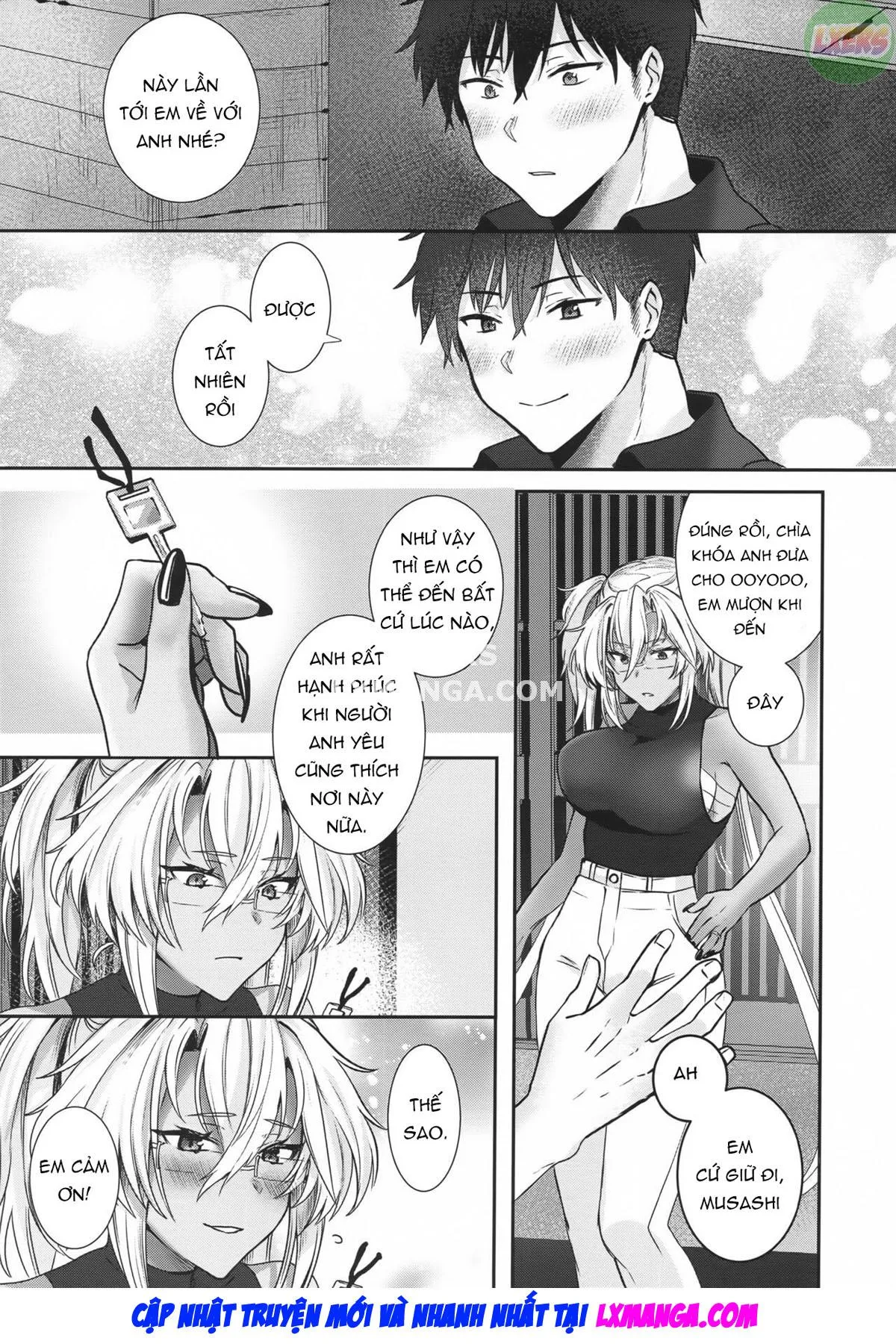 HentaiVN.net - Ảnh 81 - Musashi-San No Yoru Jijou Anata No Ai Kagi Hen - Oneshot