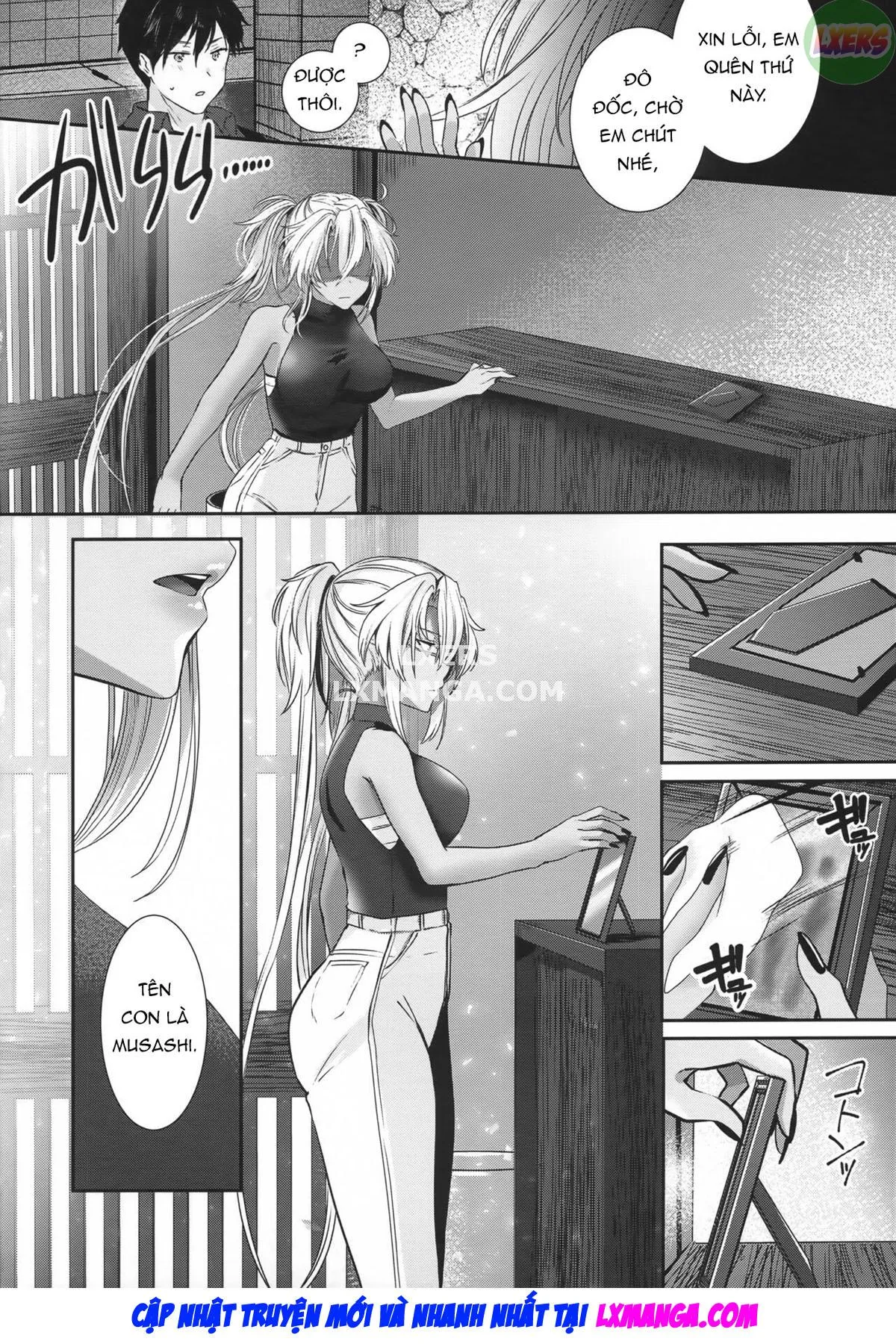 HentaiVN.net - Ảnh 82 - Musashi-San No Yoru Jijou Anata No Ai Kagi Hen - Oneshot