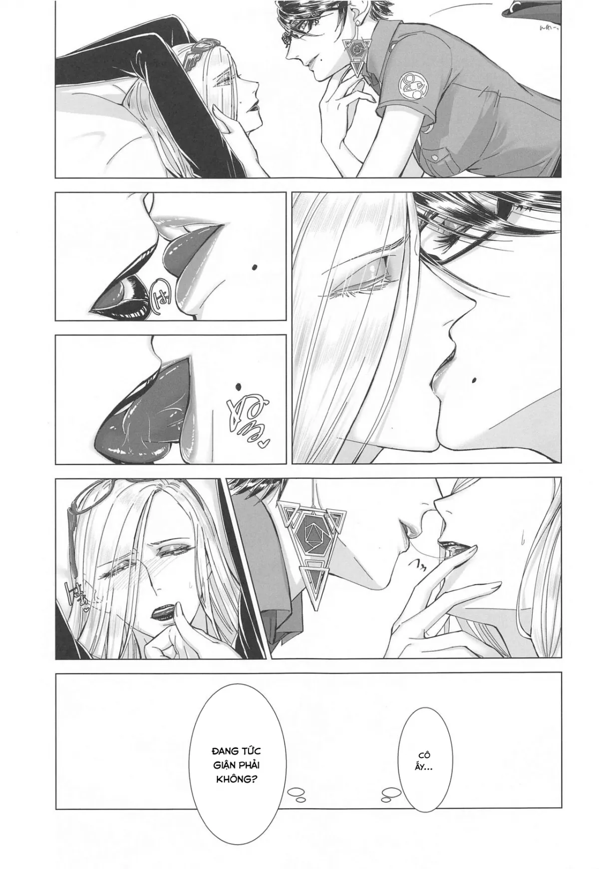 HentaiVN.net - Ảnh 11 - Please stay close to me (Bayonetta) - Oneshot