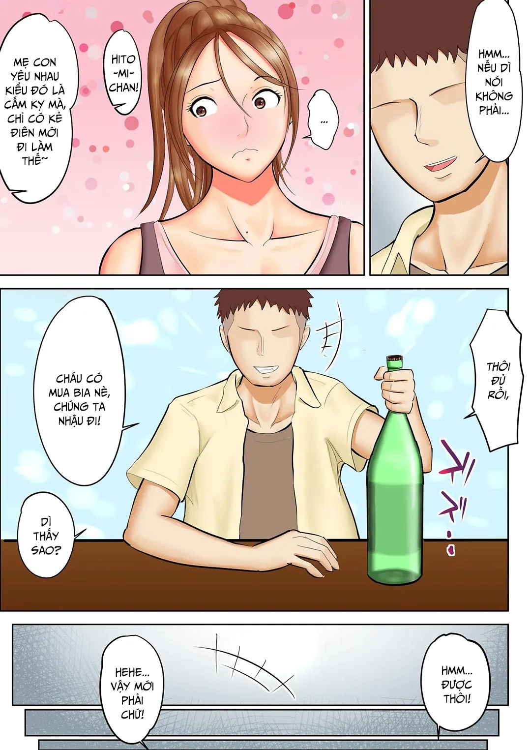HentaiVN.net - Ảnh 8 - Người mẹ đơn thân hàng xóm [Yankee Datta Haha To Senpai] - Oneshot