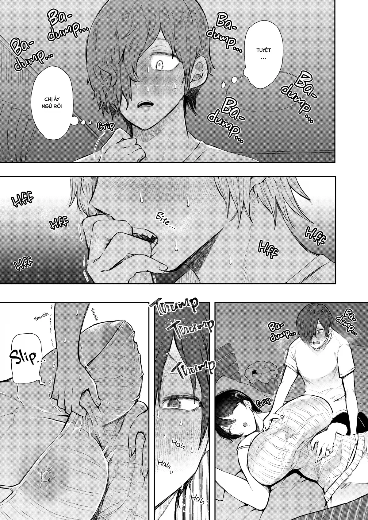 HentaiVN.net - Ảnh 11 - Tôi thích chị dâu mình - Oneshot