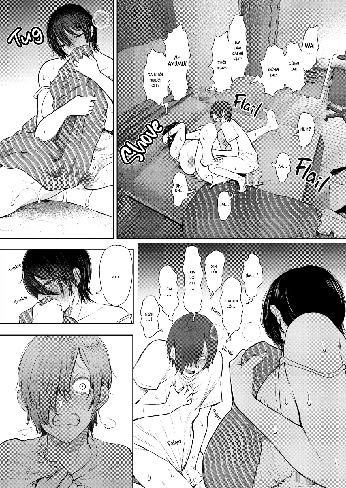 HentaiVN.net - Ảnh 33 - Tôi thích chị dâu mình - Oneshot