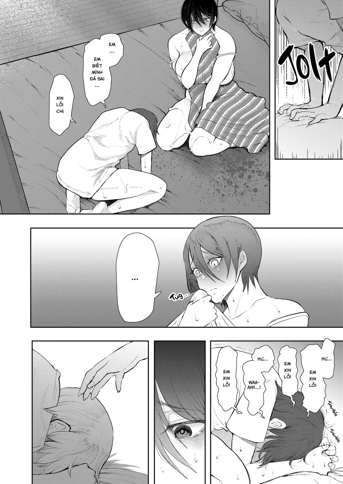 HentaiVN.net - Ảnh 34 - Tôi thích chị dâu mình - Oneshot
