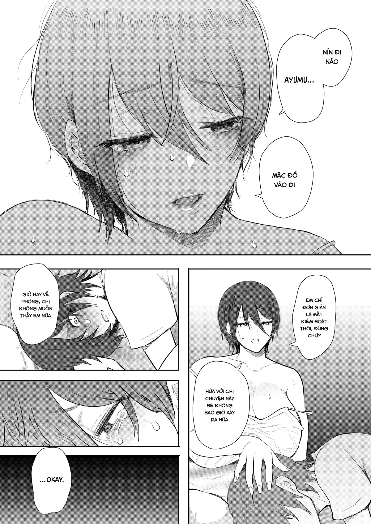 HentaiVN.net - Ảnh 35 - Tôi thích chị dâu mình - Oneshot