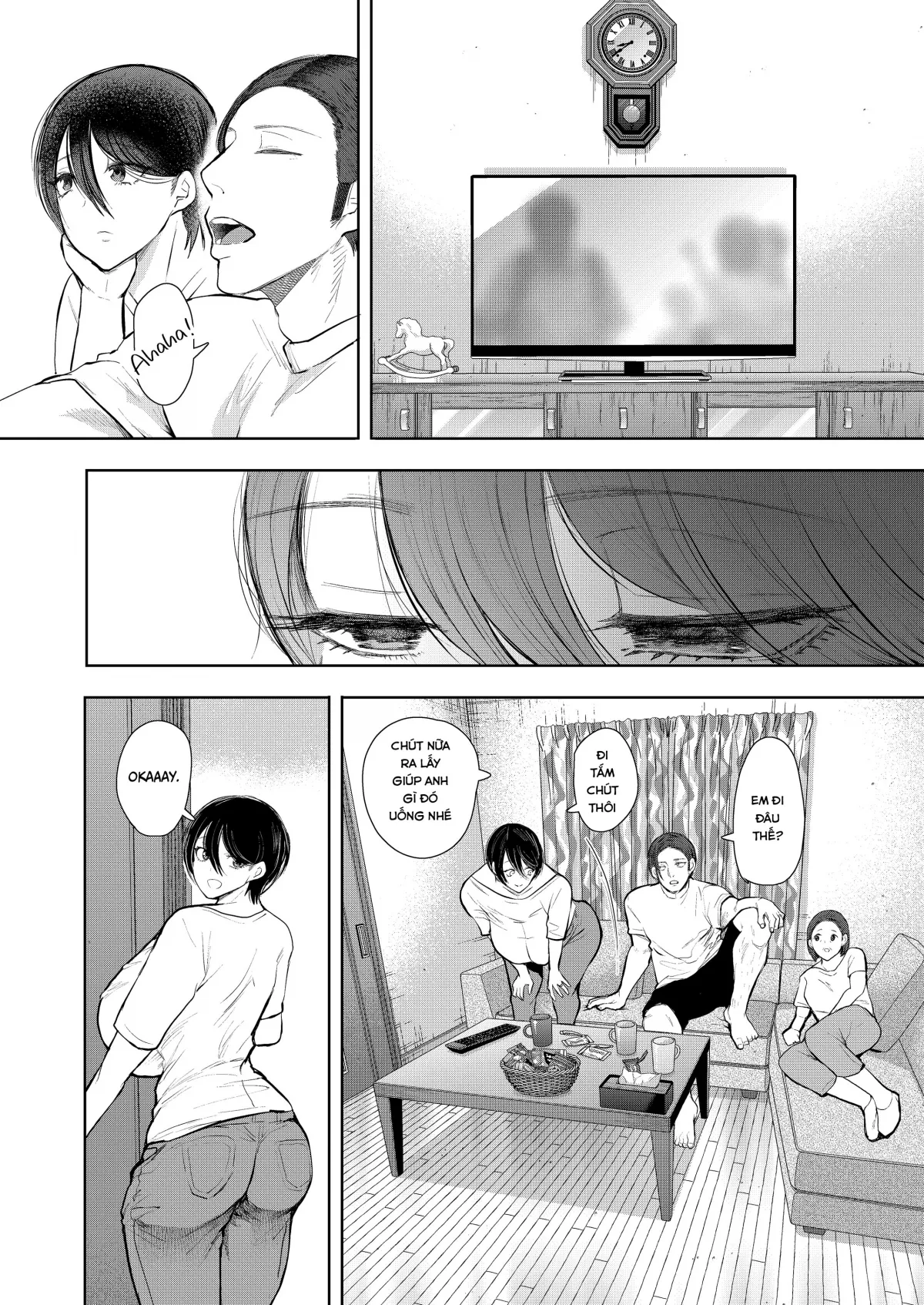 HentaiVN.net - Ảnh 41 - Tôi thích chị dâu mình - Oneshot