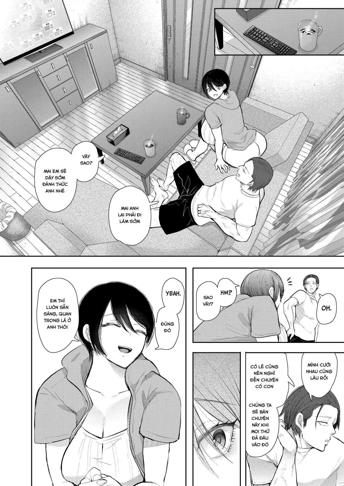 HentaiVN.net - Ảnh 50 - Tôi thích chị dâu mình - Oneshot