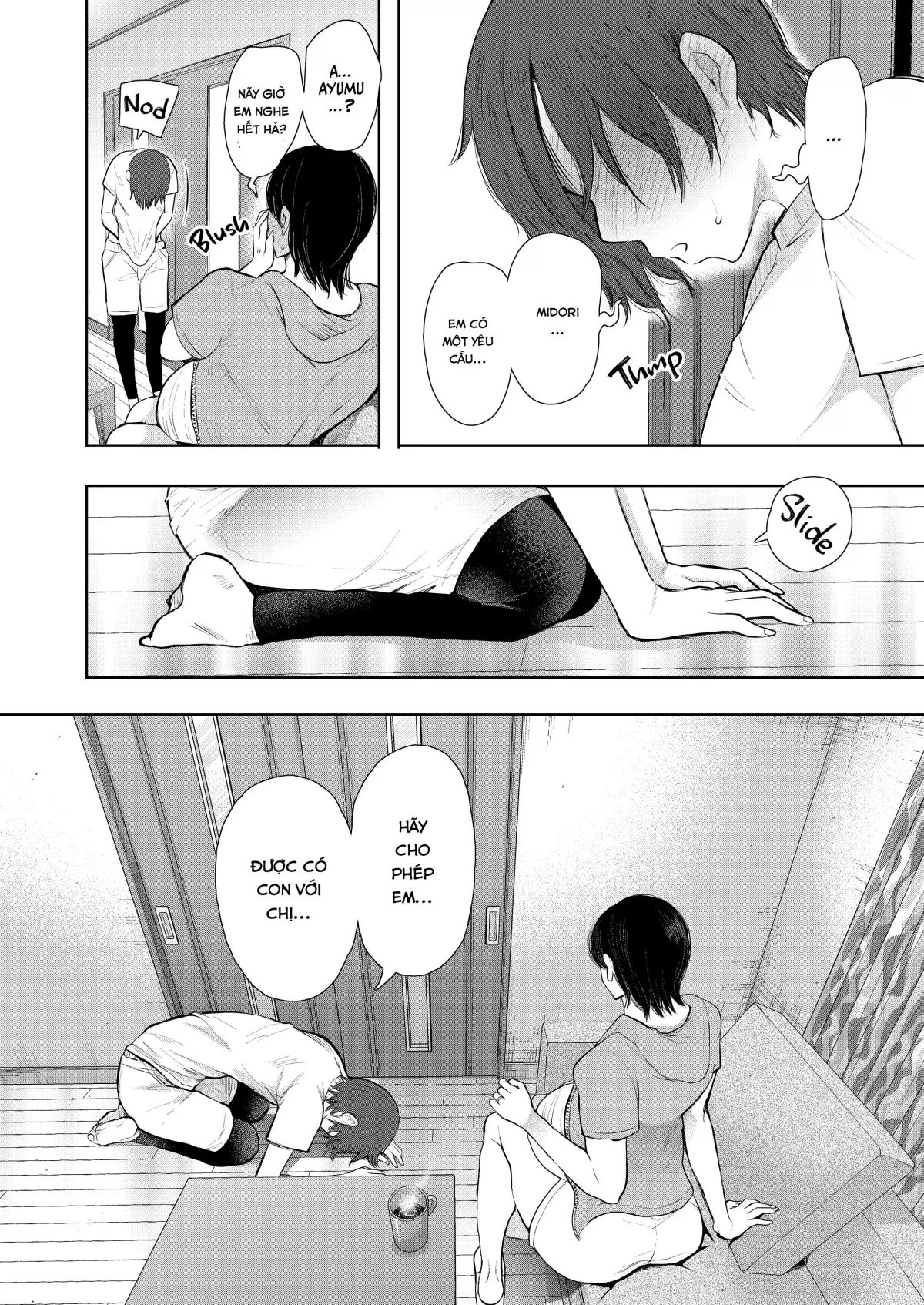 HentaiVN.net - Ảnh 52 - Tôi thích chị dâu mình - Oneshot