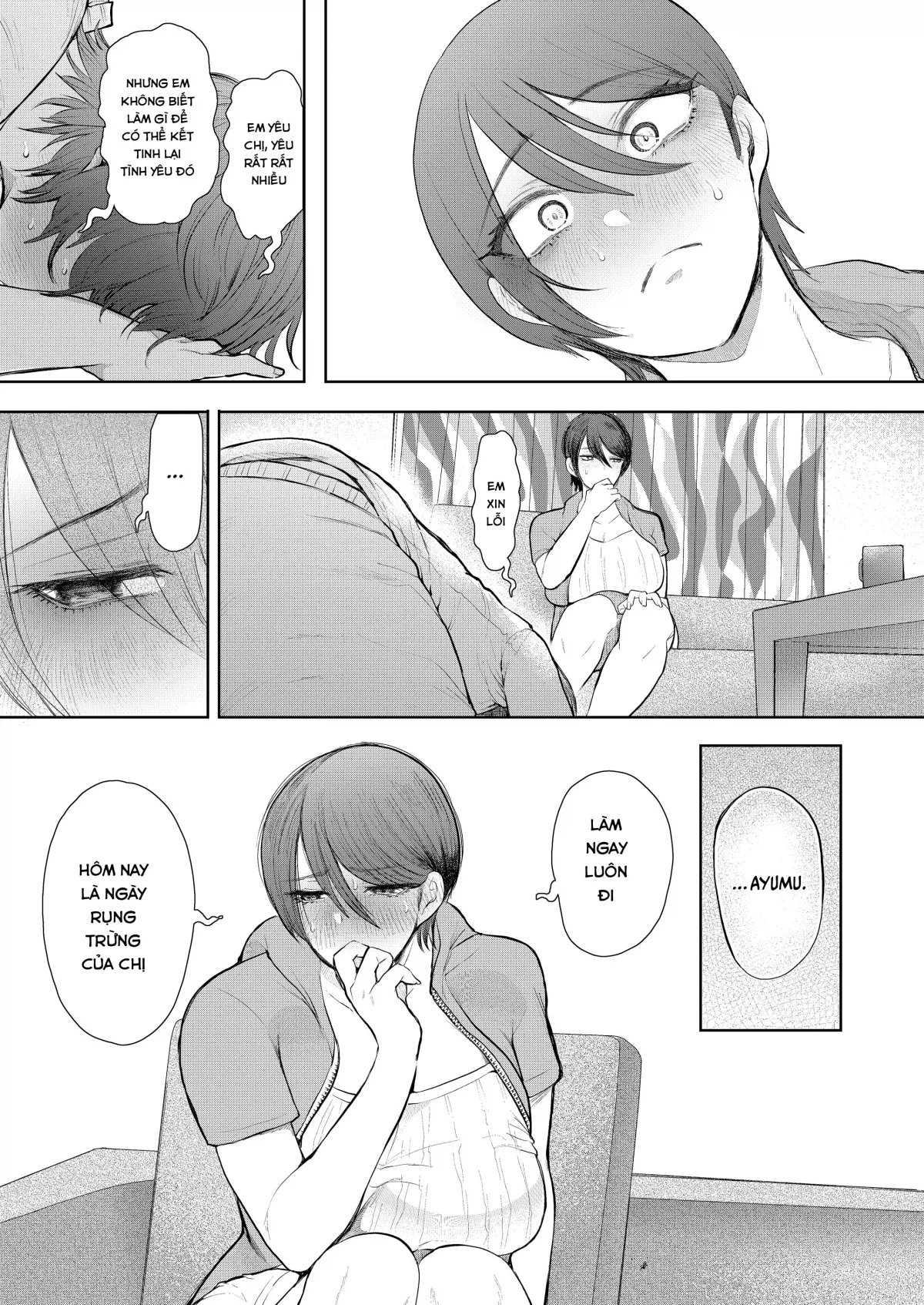 HentaiVN.net - Ảnh 53 - Tôi thích chị dâu mình - Oneshot