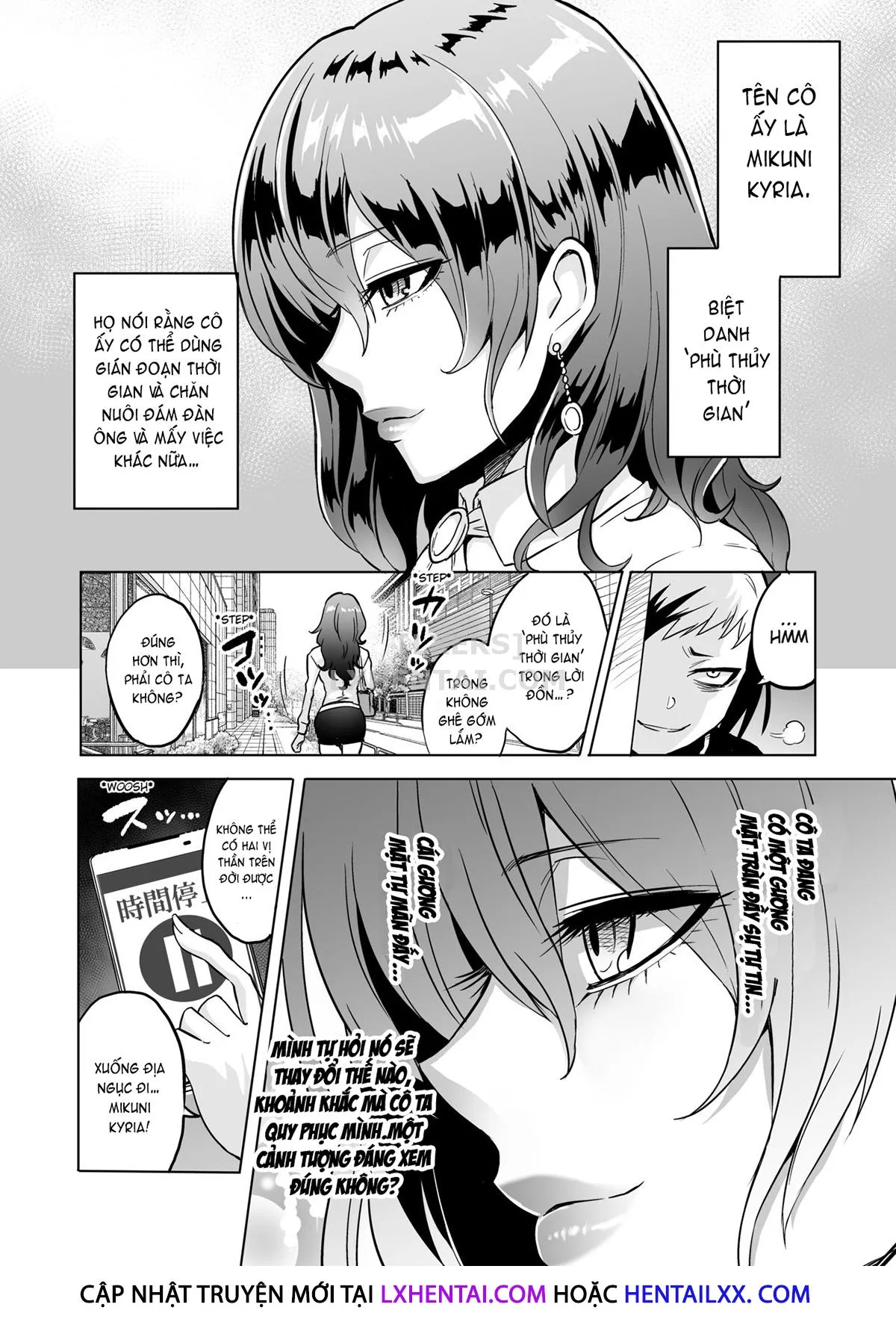 HentaiVN.net - Ảnh 10 - Jikan No Majo 3 [~Eroi Onee-San Ni Jikan Teishi Sarete Tokoton Iroiro Sarechau Ohanashi~] - Oneshot