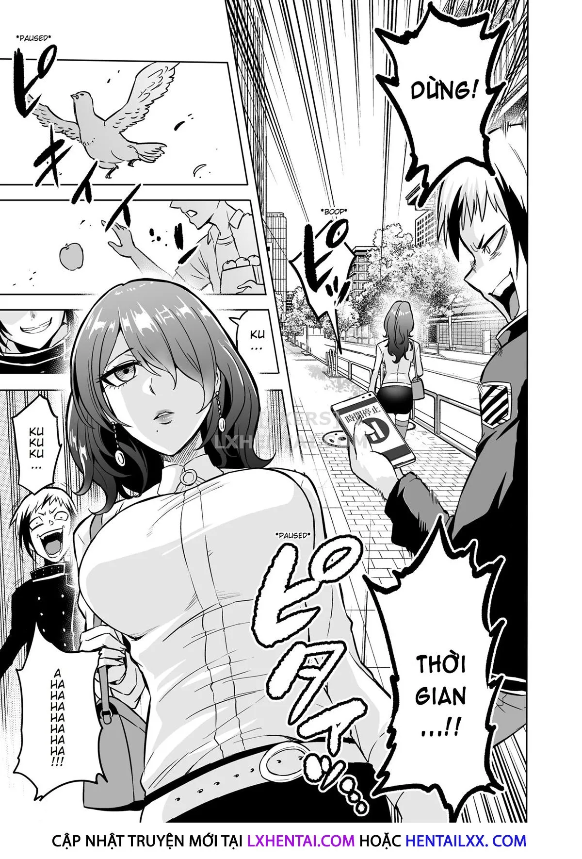 HentaiVN.net - Ảnh 11 - Jikan No Majo 3 [~Eroi Onee-San Ni Jikan Teishi Sarete Tokoton Iroiro Sarechau Ohanashi~] - Oneshot