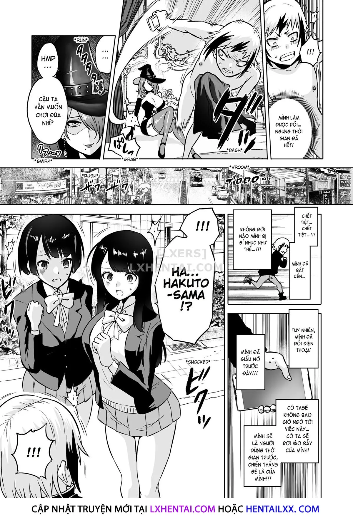 HentaiVN.net - Ảnh 21 - Jikan No Majo 3 [~Eroi Onee-San Ni Jikan Teishi Sarete Tokoton Iroiro Sarechau Ohanashi~] - Oneshot