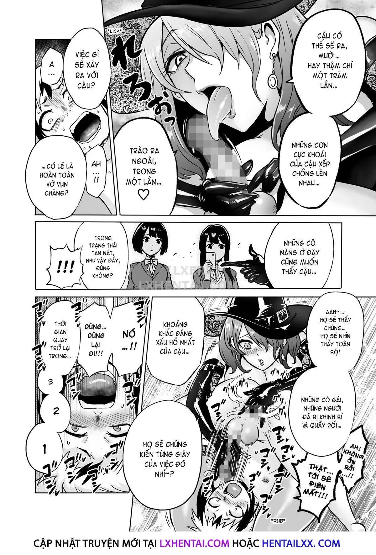 HentaiVN.net - Ảnh 24 - Jikan No Majo 3 [~Eroi Onee-San Ni Jikan Teishi Sarete Tokoton Iroiro Sarechau Ohanashi~] - Oneshot
