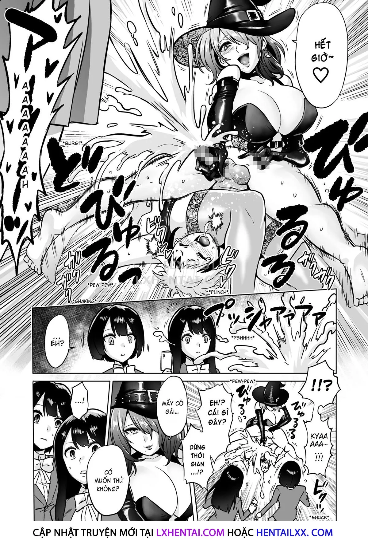 HentaiVN.net - Ảnh 25 - Jikan No Majo 3 [~Eroi Onee-San Ni Jikan Teishi Sarete Tokoton Iroiro Sarechau Ohanashi~] - Oneshot
