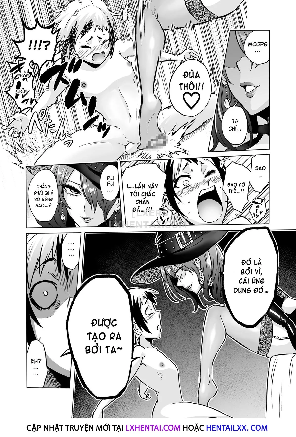 HentaiVN.net - Ảnh 32 - Jikan No Majo 3 [~Eroi Onee-San Ni Jikan Teishi Sarete Tokoton Iroiro Sarechau Ohanashi~] - Oneshot