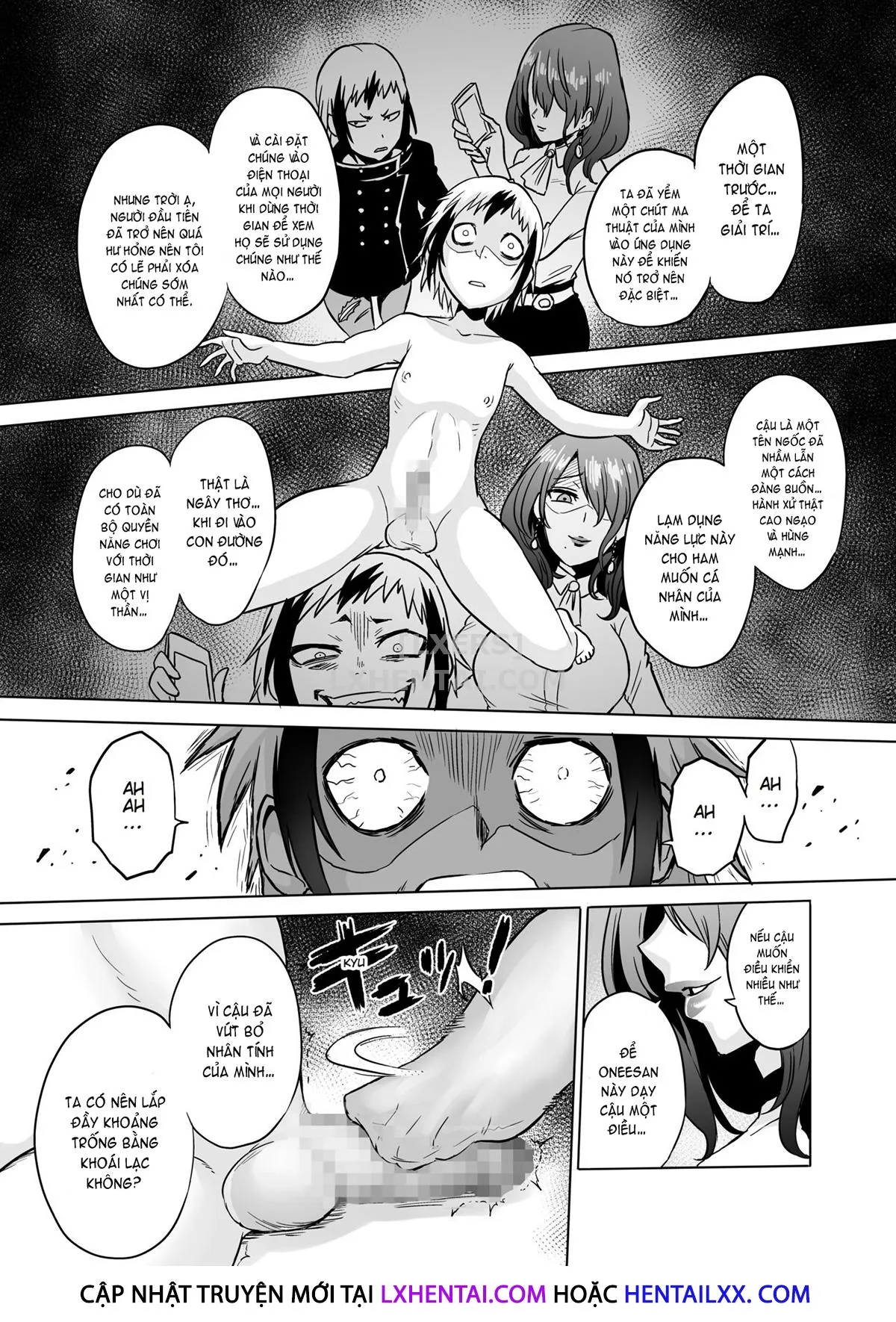 HentaiVN.net - Ảnh 33 - Jikan No Majo 3 [~Eroi Onee-San Ni Jikan Teishi Sarete Tokoton Iroiro Sarechau Ohanashi~] - Oneshot