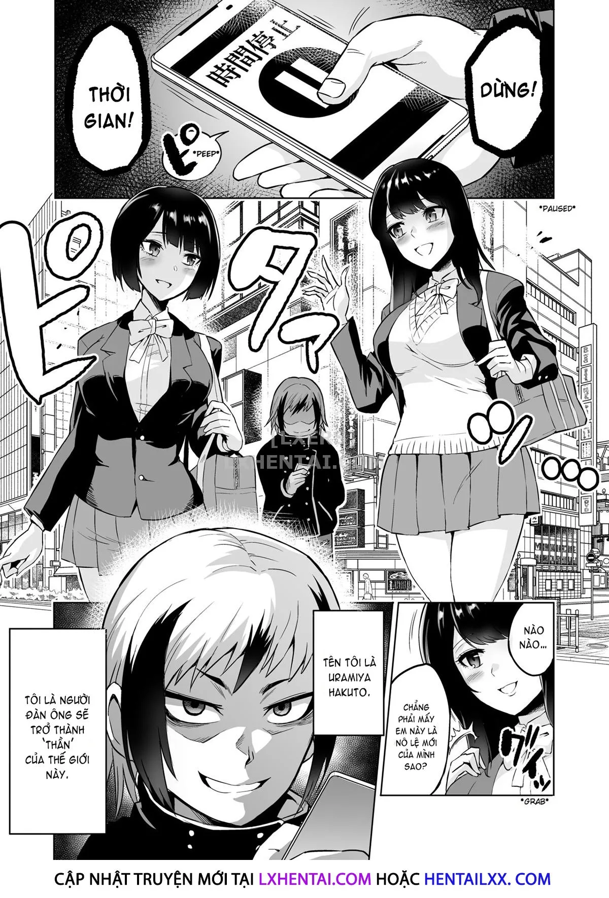 HentaiVN.net - Ảnh 7 - Jikan No Majo 3 [~Eroi Onee-San Ni Jikan Teishi Sarete Tokoton Iroiro Sarechau Ohanashi~] - Oneshot