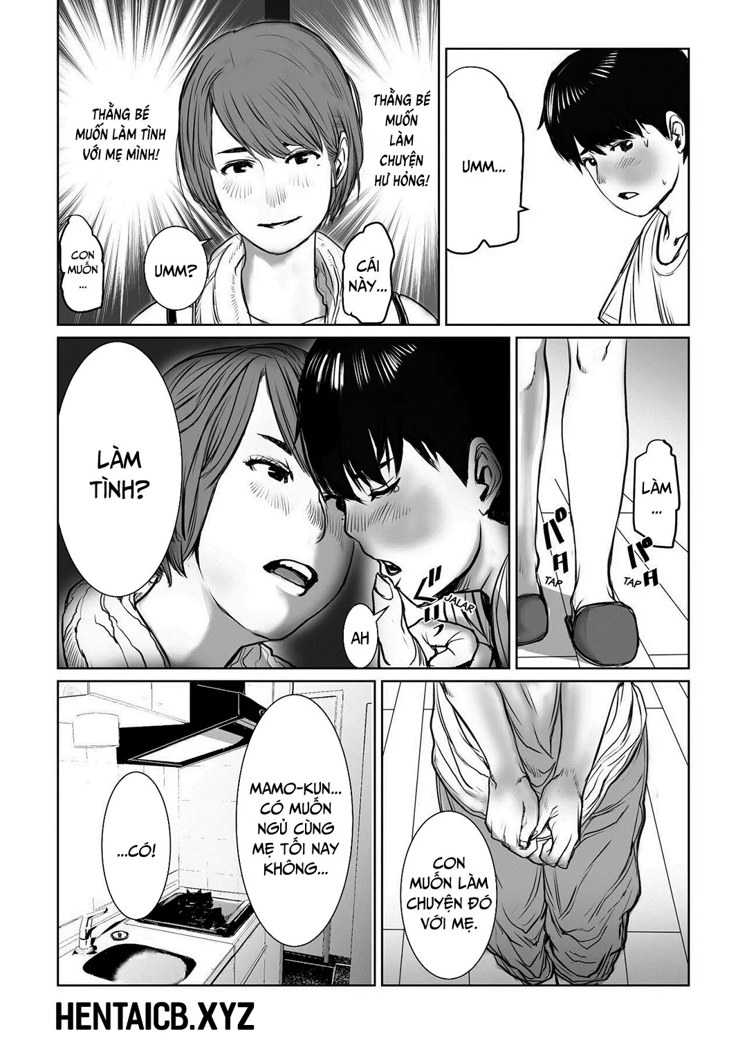 HentaiVN.net - Ảnh 17 - Mẹ là cựu idol, tôi không kiềm chế nổi [Mama Wa Moto GraDol Boku Wa Gaman Dekinai] - Oneshot