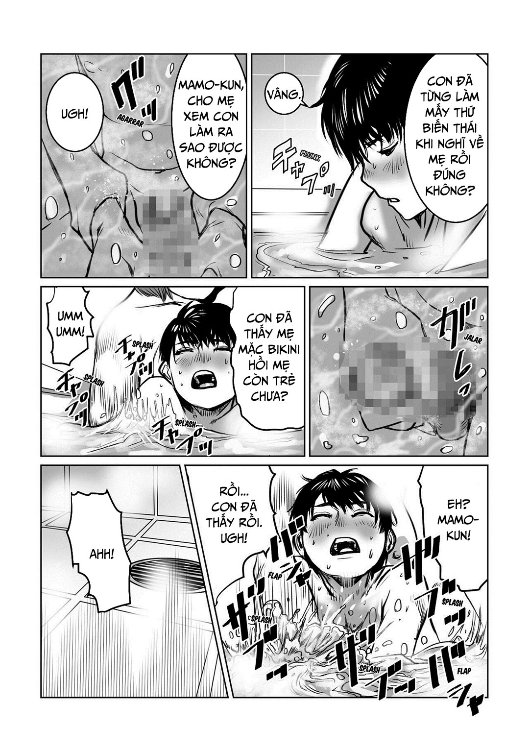 HentaiVN.net - Ảnh 13 - Mẹ là cựu idol, tôi không kiềm chế nổi [Mama Wa Moto GraDol Boku Wa Gaman Dekinai] - Chap 2