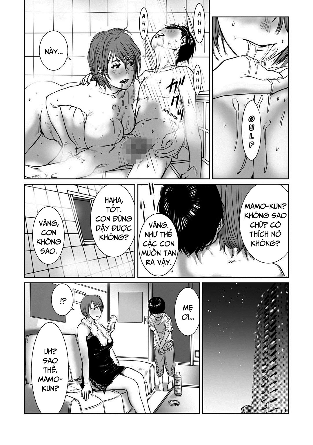 HentaiVN.net - Ảnh 16 - Mẹ là cựu idol, tôi không kiềm chế nổi [Mama Wa Moto GraDol Boku Wa Gaman Dekinai] - Chap 2