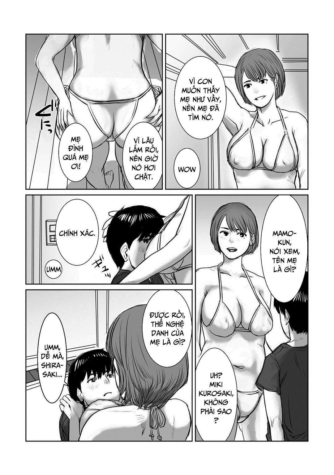 HentaiVN.net - Ảnh 29 - Mẹ là cựu idol, tôi không kiềm chế nổi [Mama Wa Moto GraDol Boku Wa Gaman Dekinai] - Chap 2