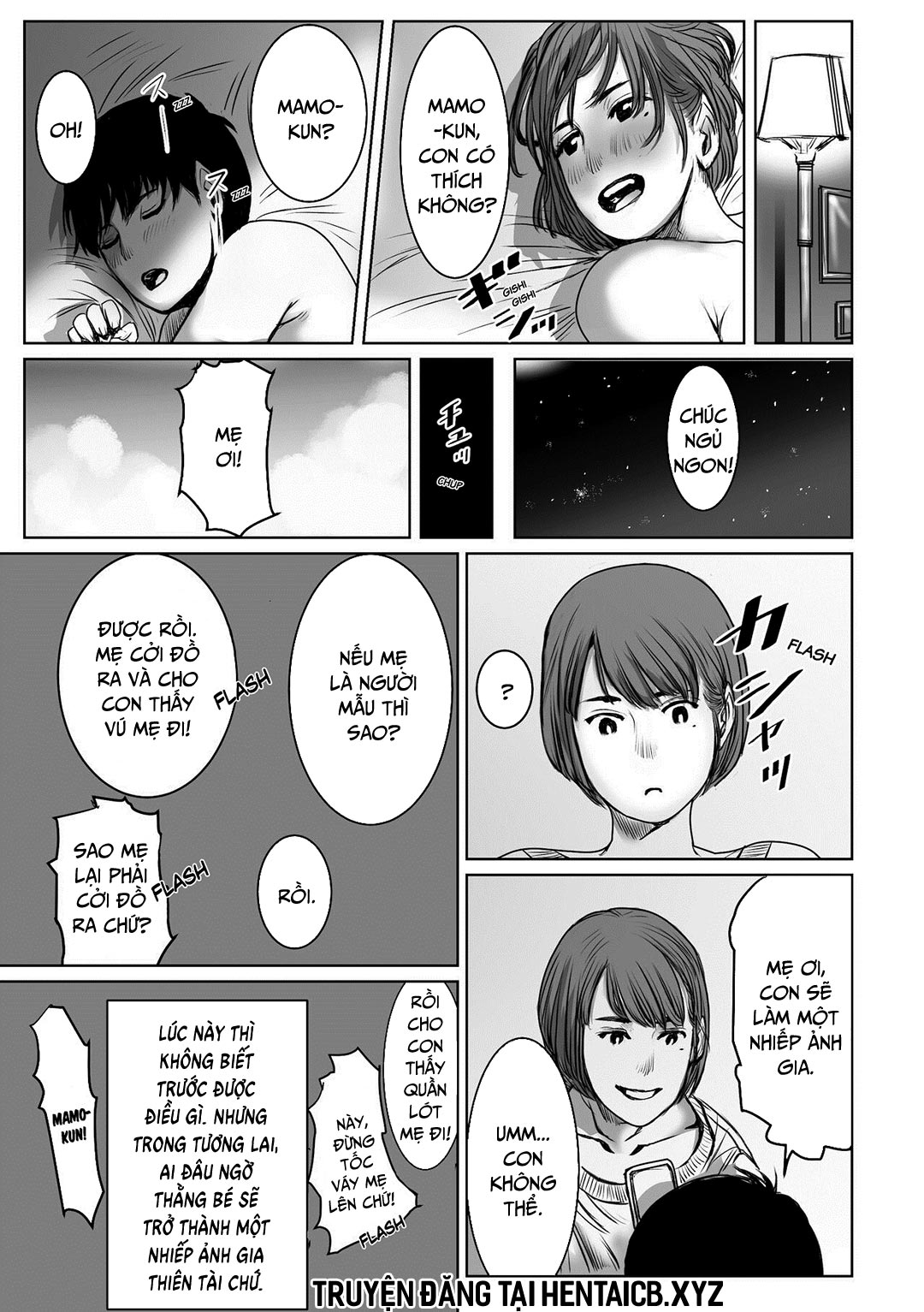 HentaiVN.net - Ảnh 41 - Mẹ là cựu idol, tôi không kiềm chế nổi [Mama Wa Moto GraDol Boku Wa Gaman Dekinai] - Chap 2